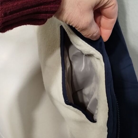 𝅺COLUMBIA Omni Shield Jacket Coat Zip Navy Size Large Men's - Picture 8 of 10